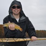 Greedy Fish Still Has Stonefly in Mouth
