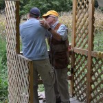 Mark receives step by step Shotgun training.